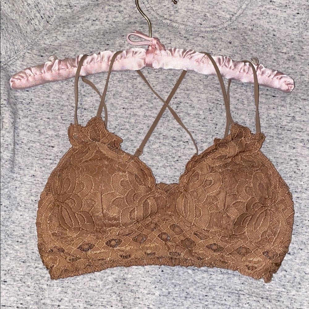 Golden Brown Bralette Size Small